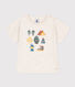 T-shirt met korte mouwen in jerseystof voor baby's