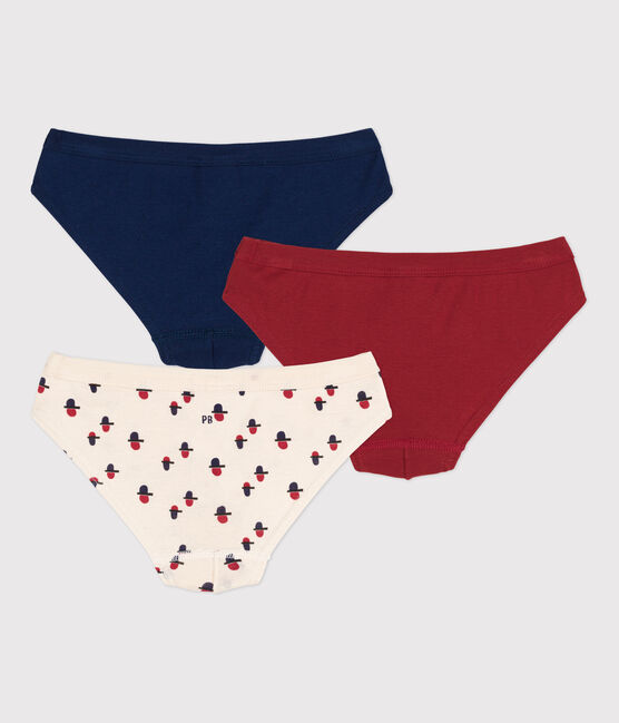 Lot de 3 slips petit garçon en coton variante 1