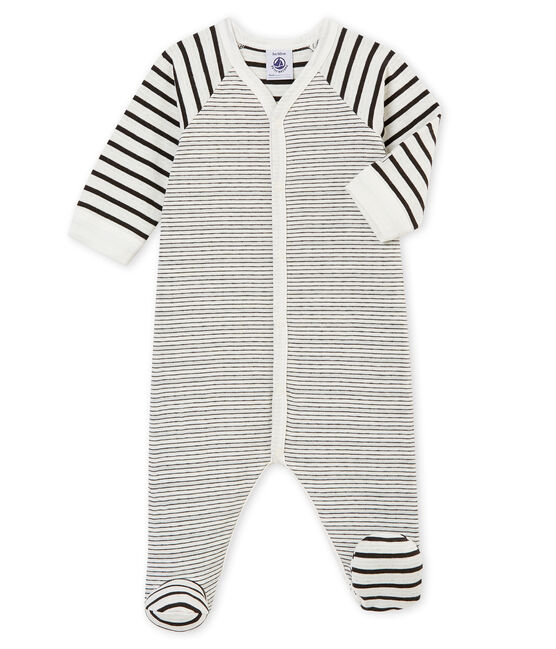 Dors bien bébé garçon blanc MARSHMALLOW/gris CAPECOD