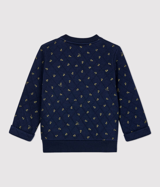 Gewatteerde babysweater. blauw SMOKING/ JERRYCAN