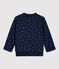 Gewatteerde babysweater. blauw SMOKING/ JERRYCAN