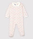 Dors-bien Petit Bateau Je T'aime bébé fille en jacquard
