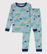 Pyjama ajusté explorateur en coton enfant