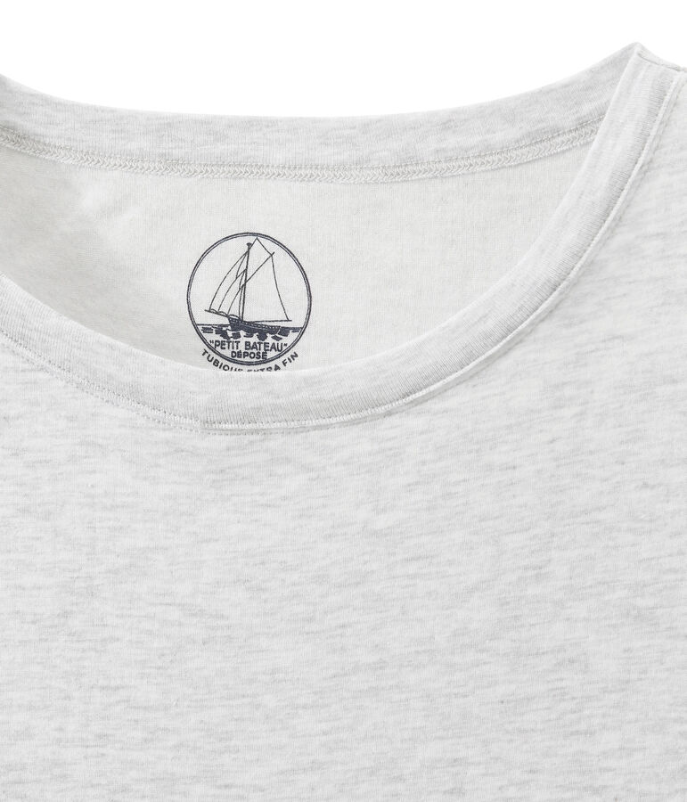 Damestop in licht tubic grijs POUSSIERE CHINE