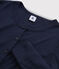 Iconisch katoenen Dames cardigan blauw SMOKING