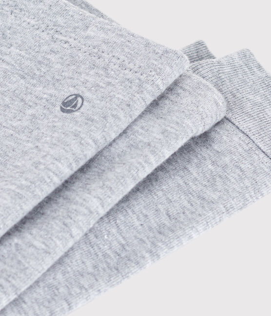 Legging bébé en coton uni gris FUMEE CHINE