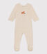 Babypyjama van velours 