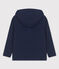 Sweatshirt à capuche enfant fille / garçon bleu SMOKING