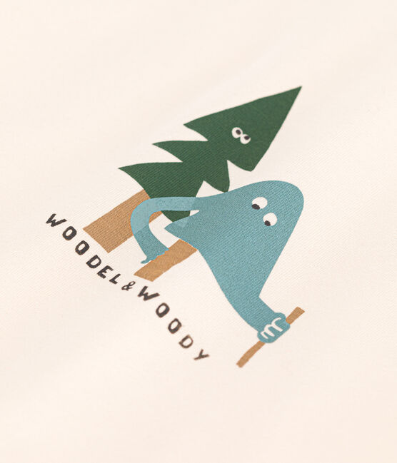 T-shirt van dunne jersey met korte mouwen voor baby's AVALANCHE/ PAUL
