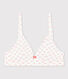 Soutien gorge paddé fille imprimé