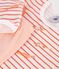 Pyjama  en velours blanc/rose/multicouleur