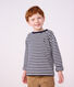 Katoenen T-shirt met lange mouwen en strepen voor kinderen