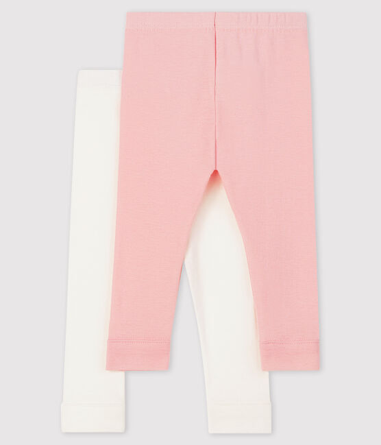 Set van 2 leggins voor meisjesbaby variante 1