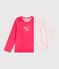 Pyjama  en velours roze/multicouleur