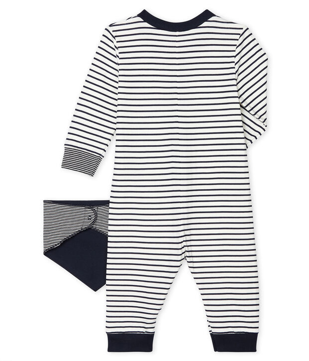 Lang pakje met rits voor babyjongen multicouleur