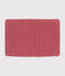 Snood en tricot doublé en polaire enfant rose ROSEWOOD