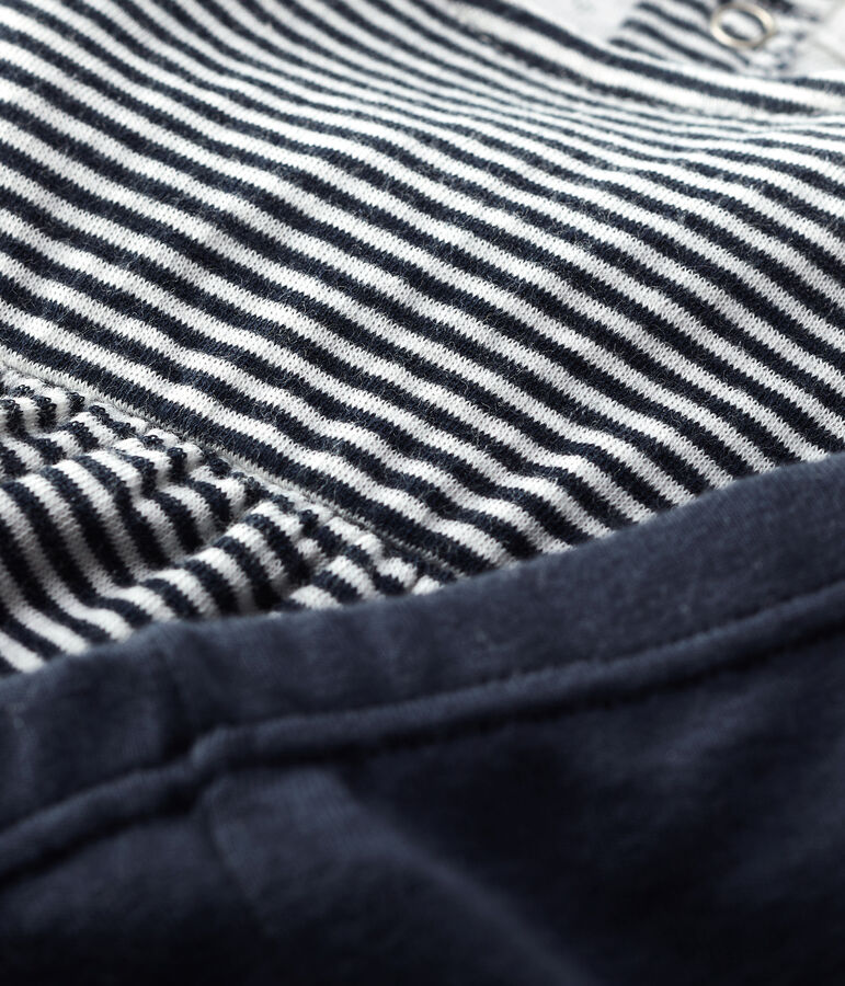 Tweedelige set baby. blauw SMOKING/wit MARSHMALLOW