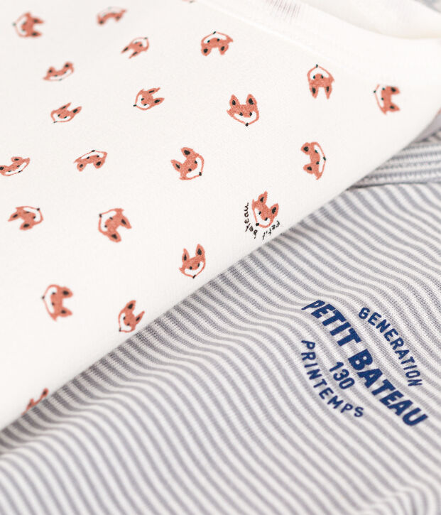 Setje met 2 babypyjama's multicouleur