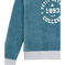 Sweatshirt voor meisjes blauw Mozaik
