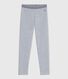 Pantalon esprit legging enfant en coton uni