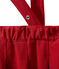 Meisjesrok met afneembare bretellen rood TERKUIT