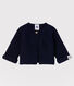 Cardigan en tricot de coton biologique bébé