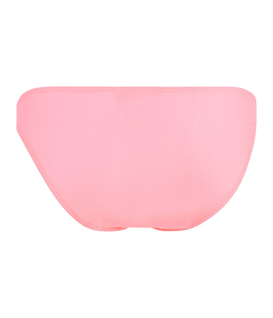 Milieuvriendelijke bikinislip voor dames roze FLUO ROSE