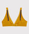Soutien-gorge triangle femme jaune BOUDOR