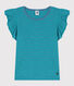 Tee-shirt rayé en coton enfant fille