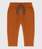 Broek in molton voor baby's bruin ECUREUIL