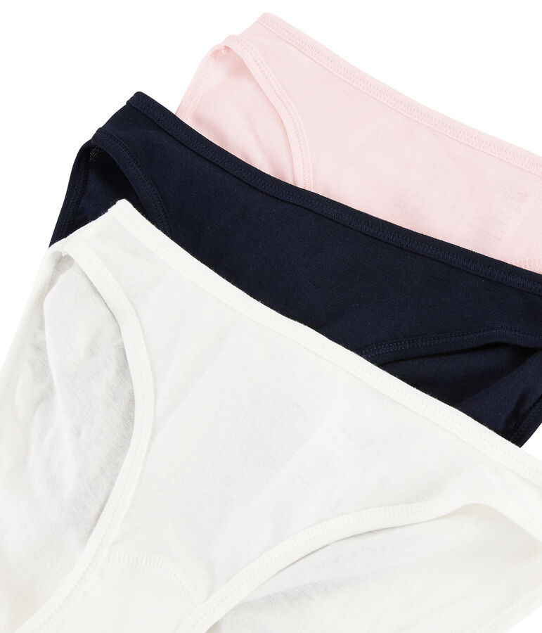 Lot 3 culottes femme multicouleur