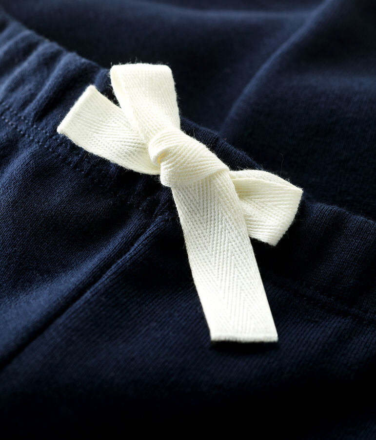 Pantalon en molleton b&eacute;b&eacute; bleu