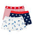 Lot de 3 boxers imprimés petit garçon