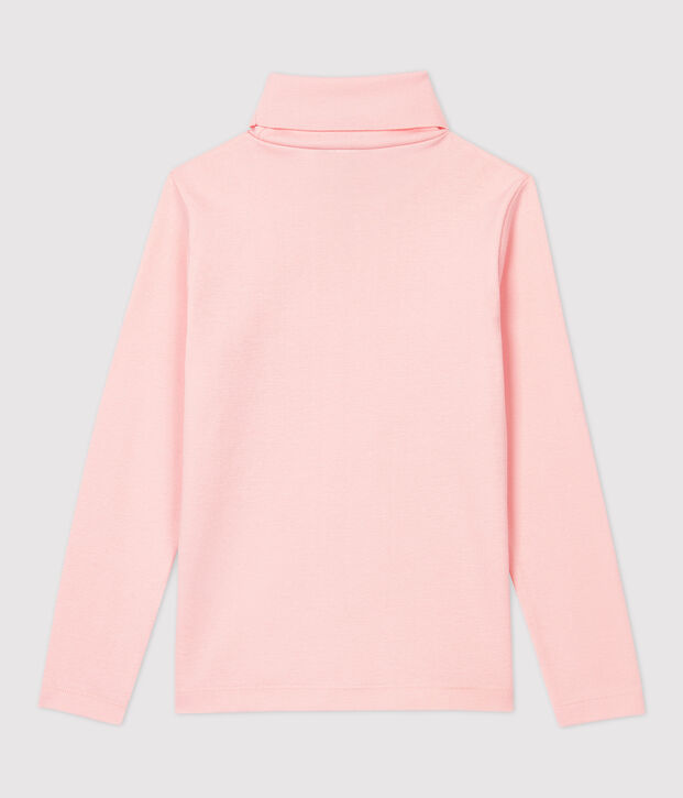 Sous-pull en coton enfant fille / gar&ccedil;on rose