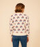 Sweatshirt van fleece voor dames wit AVALANCHE/ MULTICO