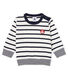 T-shirt met lange mouwen marinestreep babyjongen