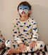 Pyjama déguisement enfant en coton imprimé morses