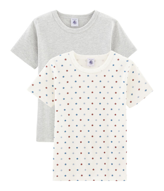 Duo T-shirts met korte mouwen voor jongens variante 1