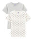 Duo T-shirts met korte mouwen voor jongens