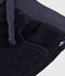 Pantalon droit en velours moyen enfant fille / garçon bleu SMOKING