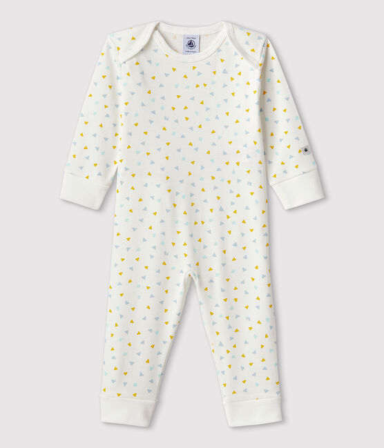 Dors-bien sans pression confettis bébé en coton blanc MARSHMALLOW/blanc MULTICO