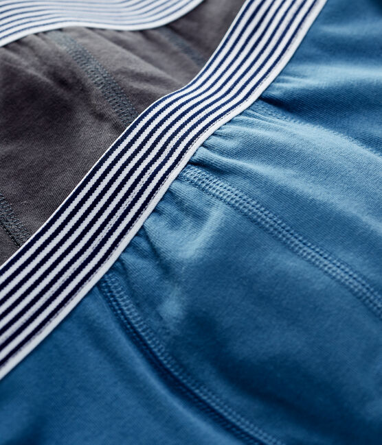Lot de 2 boxers garçon en coton biologique et élasthanne variante 1
