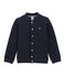 Meisjesvest in doorgestikte tubic blauw SMOKING