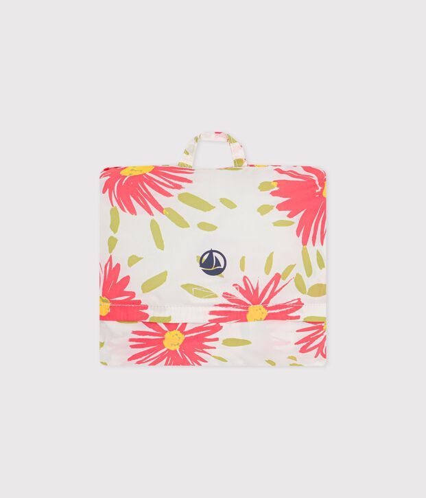 Ultralicht windjack voor baby's wit/multicouleur