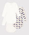 Set van 3 katoenen body's met lange mouwen en walvissenopdruk voor baby's variante 1