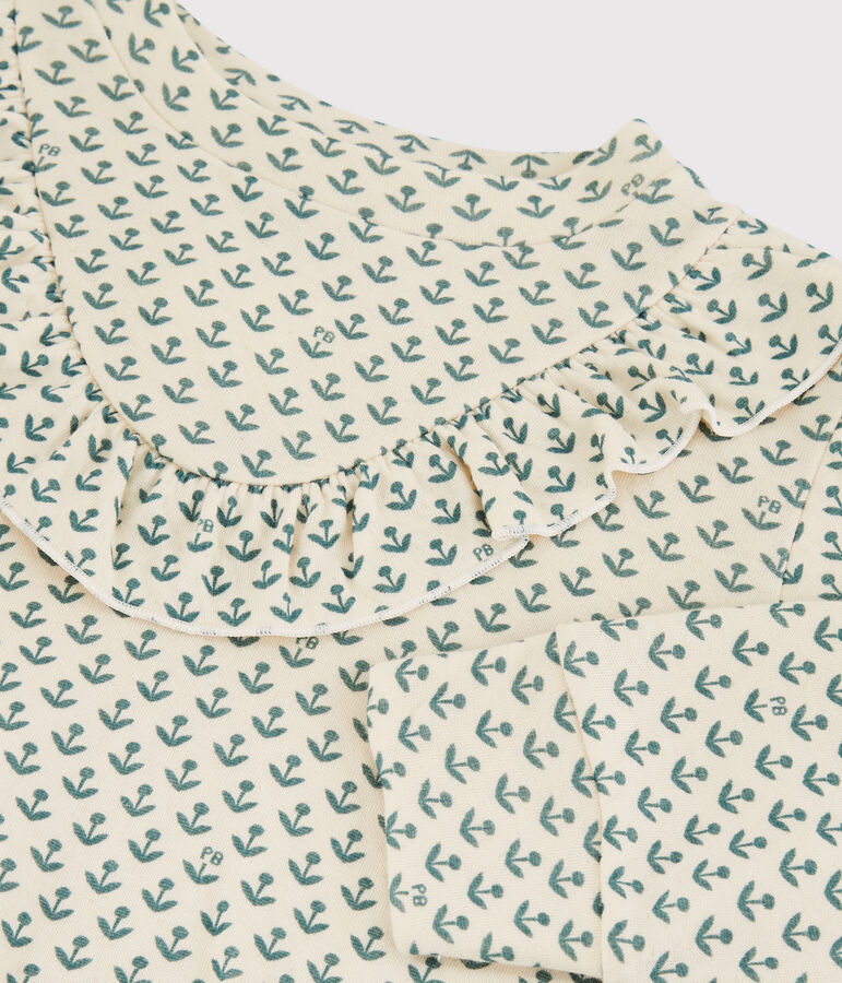 Meisjessweater in tubic wit AVALANCHE/ BRUT