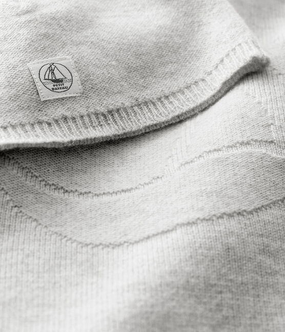 Ensemble 2 pièces bébé en tricot laine et cachemire variante 1
