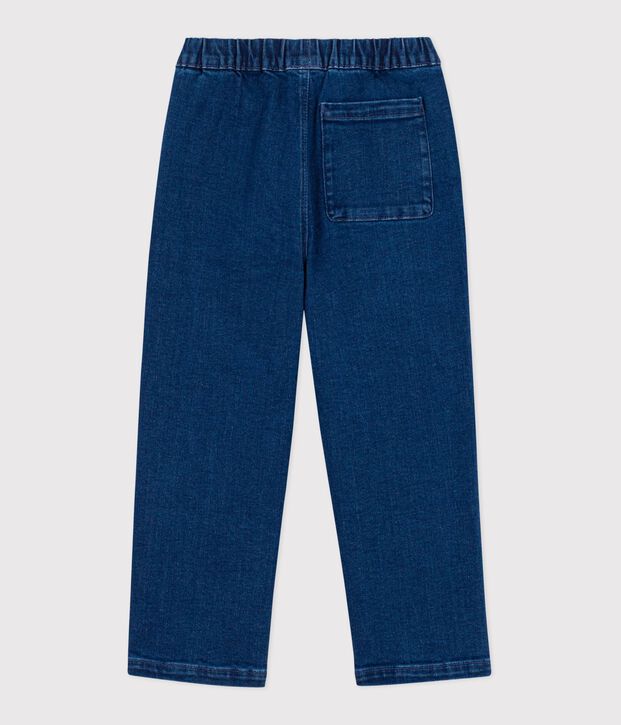 Kinderbroek van denim blauw