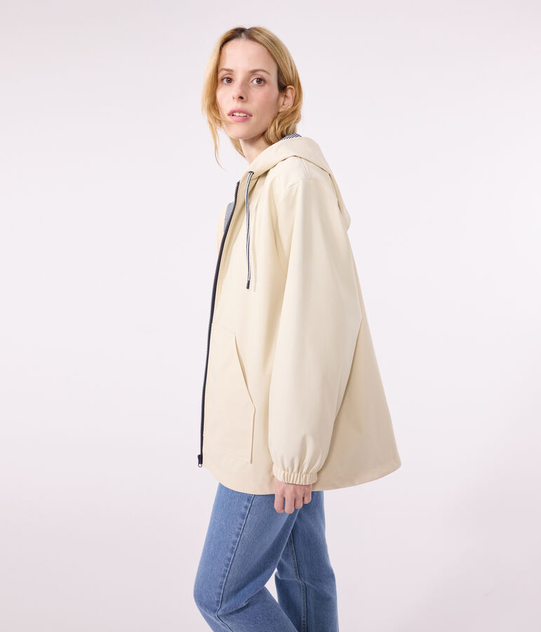 Cir&eacute; &agrave; capuche femme &eacute;cru AVALANCHE