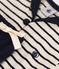 Ensemble tee-shirt et short en jersey bébé blanc AVALANCHE/bleu SMOKING